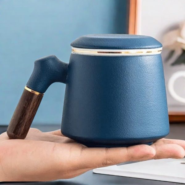 Simple Style Business Ceramic Chinese Tea Cup