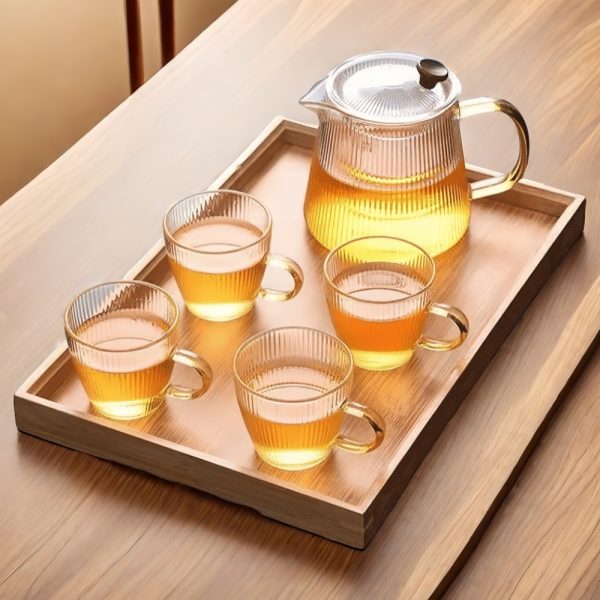 High Borosilicate Heat-resistant Glass Tea Set