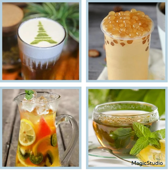 beverages that use Huang jin gui oolong tea