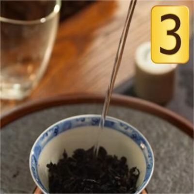 step 3 of brewing rou gui oolong tea step 3 of brewing rou gui oolong tea