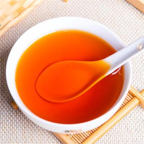 tea water of premium grade rou gui oolong tea