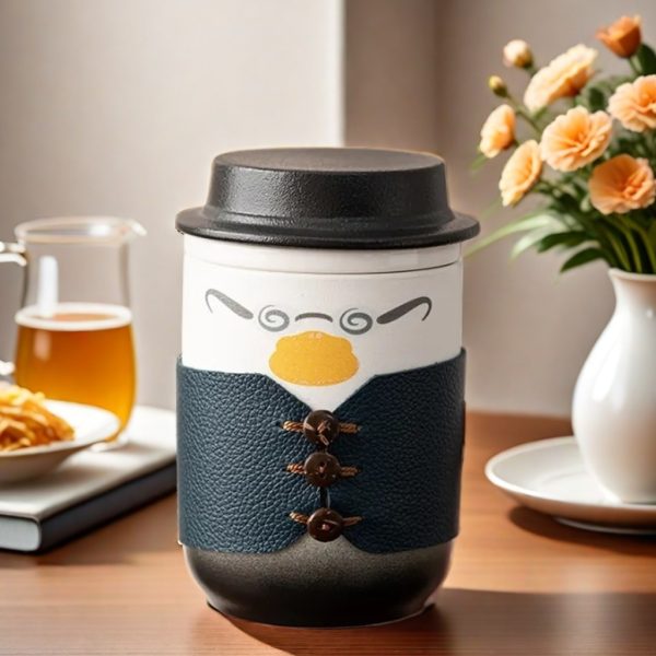 Duck Duke Pattern Ceramic Cup Novelty & Cool Teapots
