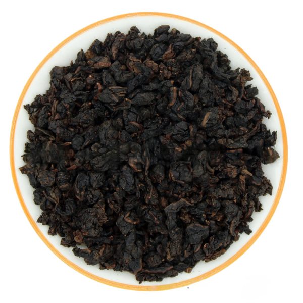 dry tea leaves of Aged Fragrance AAA Grade Tie Guan Yin Oolong Tea From Anxi