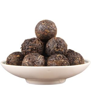 image of Premium Dragon Pearl Yunnan Dian Hong Black Tea from Fengqing County