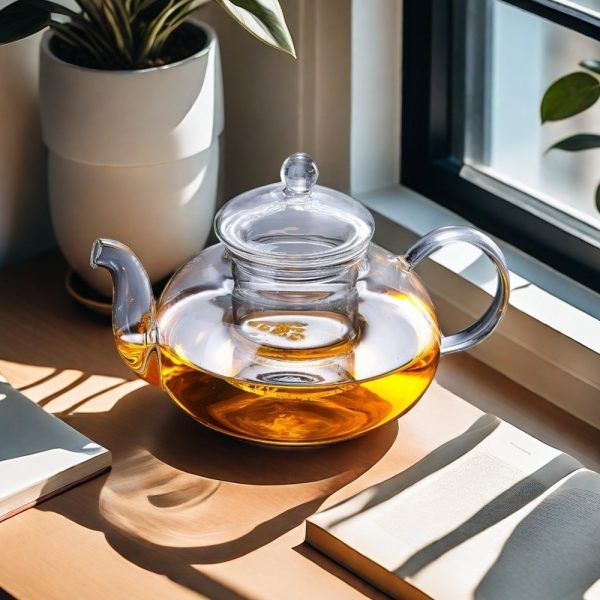 High Temperature Resistant Heating Glass Teapot