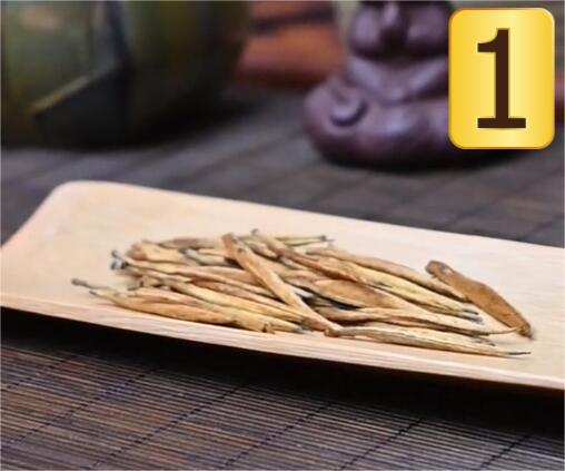 step 1 preparation of brewing golden needle black tea step 1 preparation of brewing golden needle black tea