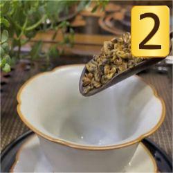 step 2 of brewing golden snaill black tea step 2 of brewing golden snaill black tea