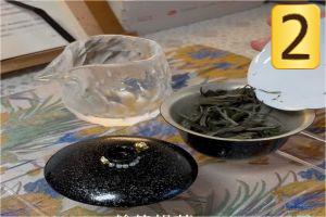 step 2 of brewing white peony white tea step 2 of brewing white peony white tea