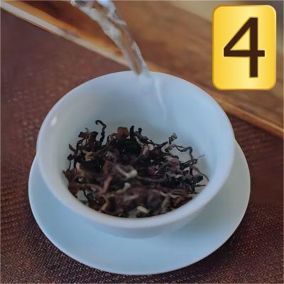 step 4 of brewing oriental beauty oolong tea step 4 of brewing oriental beauty oolong tea