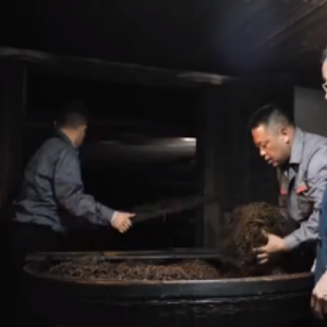 the smoking process of making lapsong souchong