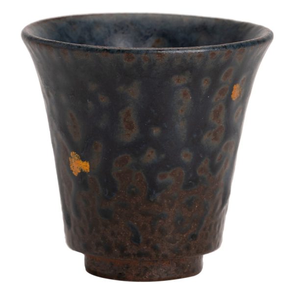 Japanese-Style Bronze Glaze Tea Cup Empty and Silent Style