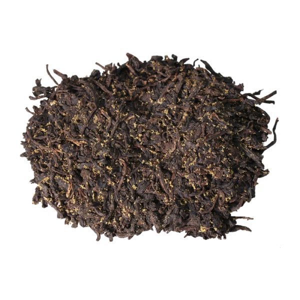 Premium Golden Flower Liu Bao Dark Tea From Guangxi
