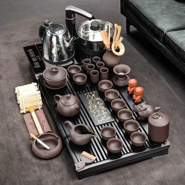 Purple Clay Yixing Gongfu Tea Set